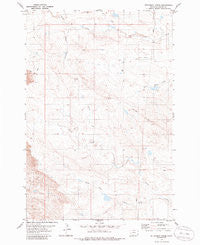 Dutchman Creek Montana Historical topographic map, 1:24000 scale, 7.5 X 7.5 Minute, Year 1979