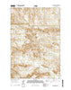 Dutchmans Hill Montana Current topographic map, 1:24000 scale, 7.5 X 7.5 Minute, Year 2014