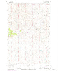 Dutton Ranch Montana Historical topographic map, 1:24000 scale, 7.5 X 7.5 Minute, Year 1963