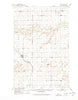Dutton Montana Historical topographic map, 1:62500 scale, 15 X 15 Minute, Year 1950