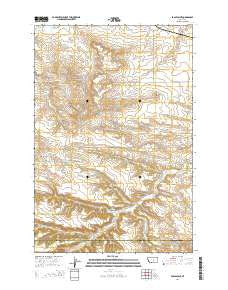 Eagle Point Montana Current topographic map, 1:24000 scale, 7.5 X 7.5 Minute, Year 2014