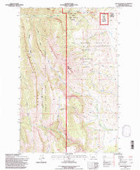 Ear Mountain Montana Historical topographic map, 1:24000 scale, 7.5 X 7.5 Minute, Year 1995