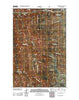 Ear Mountain Montana Historical topographic map, 1:24000 scale, 7.5 X 7.5 Minute, Year 2011