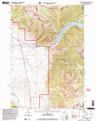 Earthquake Lake Montana Historical topographic map, 1:24000 scale, 7.5 X 7.5 Minute, Year 2000