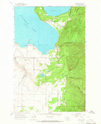 East Bay Montana Historical topographic map, 1:24000 scale, 7.5 X 7.5 Minute, Year 1964