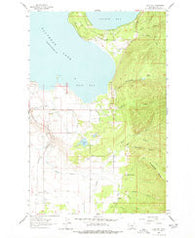 East Bay Montana Historical topographic map, 1:24000 scale, 7.5 X 7.5 Minute, Year 1964
