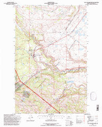 East Glacier Park Montana Historical topographic map, 1:24000 scale, 7.5 X 7.5 Minute, Year 1995