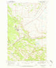 East Glacier Park Montana Historical topographic map, 1:24000 scale, 7.5 X 7.5 Minute, Year 1968