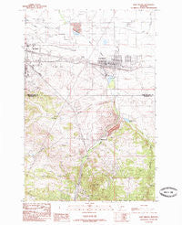 East Helena Montana Historical topographic map, 1:24000 scale, 7.5 X 7.5 Minute, Year 1985