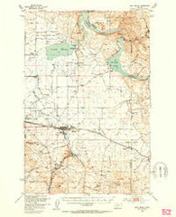 East Helena Montana Historical topographic map, 1:62500 scale, 15 X 15 Minute, Year 1950