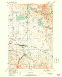 East Helena Montana Historical topographic map, 1:62500 scale, 15 X 15 Minute, Year 1950
