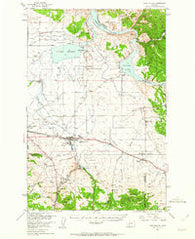 East Helena Montana Historical topographic map, 1:62500 scale, 15 X 15 Minute, Year 1950