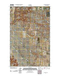 East Butte Montana Historical topographic map, 1:24000 scale, 7.5 X 7.5 Minute, Year 2011