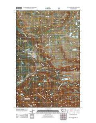 East Glacier Park Montana Historical topographic map, 1:24000 scale, 7.5 X 7.5 Minute, Year 2011