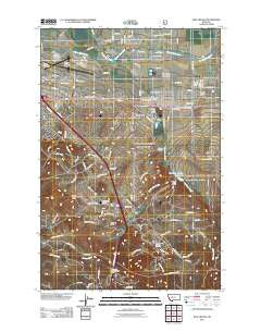 East Helena Montana Historical topographic map, 1:24000 scale, 7.5 X 7.5 Minute, Year 2011