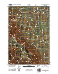 East Pryor Mountain Montana Historical topographic map, 1:24000 scale, 7.5 X 7.5 Minute, Year 2011