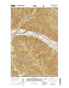 Eddy Mountain Montana Current topographic map, 1:24000 scale, 7.5 X 7.5 Minute, Year 2014