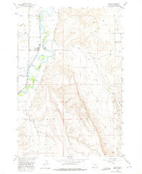 Edgar Montana Historical topographic map, 1:24000 scale, 7.5 X 7.5 Minute, Year 1956
