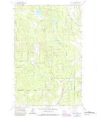 Edna Mountain Montana Historical topographic map, 1:24000 scale, 7.5 X 7.5 Minute, Year 1963