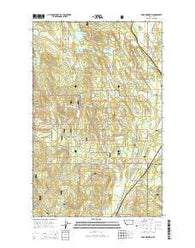 Edna Mountain Montana Current topographic map, 1:24000 scale, 7.5 X 7.5 Minute, Year 2014
