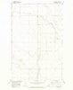 Een School Montana Historical topographic map, 1:24000 scale, 7.5 X 7.5 Minute, Year 1970
