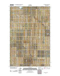 Een School Montana Historical topographic map, 1:24000 scale, 7.5 X 7.5 Minute, Year 2011