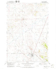 Ekalaka Montana Historical topographic map, 1:24000 scale, 7.5 X 7.5 Minute, Year 1979