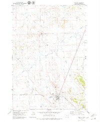Ekalaka Montana Historical topographic map, 1:24000 scale, 7.5 X 7.5 Minute, Year 1979