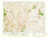 Ekalaka Montana Historical topographic map, 1:250000 scale, 1 X 2 Degree, Year 1954
