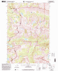 El Capitan Montana Historical topographic map, 1:24000 scale, 7.5 X 7.5 Minute, Year 1998