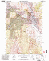 Electric Peak Montana Historical topographic map, 1:24000 scale, 7.5 X 7.5 Minute, Year 2000