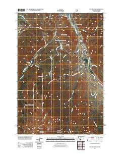 Electric Peak Montana Historical topographic map, 1:24000 scale, 7.5 X 7.5 Minute, Year 2011