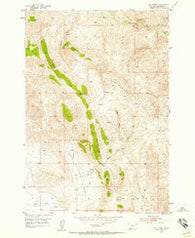 Eli Spring Montana Historical topographic map, 1:24000 scale, 7.5 X 7.5 Minute, Year 1952