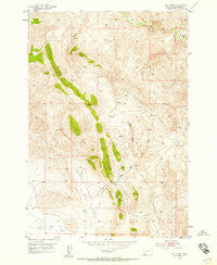 Eli Spring Montana Historical topographic map, 1:24000 scale, 7.5 X 7.5 Minute, Year 1952
