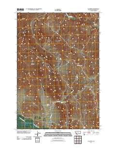 Eli Spring Montana Historical topographic map, 1:24000 scale, 7.5 X 7.5 Minute, Year 2011