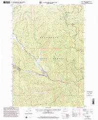 Elk Creek Montana Historical topographic map, 1:24000 scale, 7.5 X 7.5 Minute, Year 1997