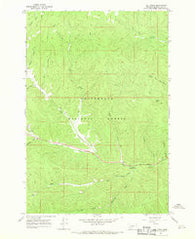Elk Creek Montana Historical topographic map, 1:24000 scale, 7.5 X 7.5 Minute, Year 1966