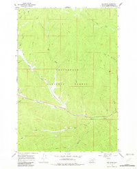 Elk Creek Montana Historical topographic map, 1:24000 scale, 7.5 X 7.5 Minute, Year 1966