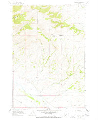 Elk Gulch Montana Historical topographic map, 1:24000 scale, 7.5 X 7.5 Minute, Year 1961