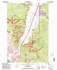 Elk Park Pass Montana Historical topographic map, 1:24000 scale, 7.5 X 7.5 Minute, Year 1996