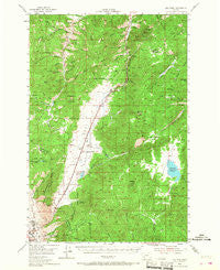 Elk Park Montana Historical topographic map, 1:62500 scale, 15 X 15 Minute, Year 1954
