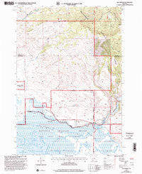 Elk Springs Montana Historical topographic map, 1:24000 scale, 7.5 X 7.5 Minute, Year 1997