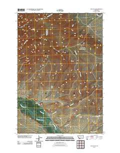 Elk Gulch Montana Historical topographic map, 1:24000 scale, 7.5 X 7.5 Minute, Year 2011