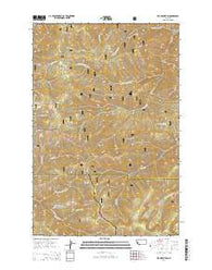 Elk Mountain Montana Current topographic map, 1:24000 scale, 7.5 X 7.5 Minute, Year 2014