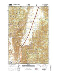 Elk Park Pass Montana Current topographic map, 1:24000 scale, 7.5 X 7.5 Minute, Year 2014