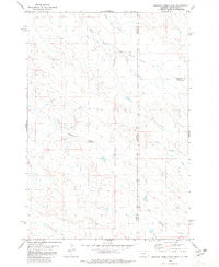 Elkhorn Creek East Montana Historical topographic map, 1:24000 scale, 7.5 X 7.5 Minute, Year 1980