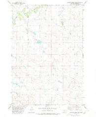 Elkhorn Creek West Montana Historical topographic map, 1:24000 scale, 7.5 X 7.5 Minute, Year 1980