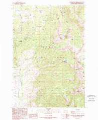 Elkhorn Hot Springs Montana Historical topographic map, 1:24000 scale, 7.5 X 7.5 Minute, Year 1988