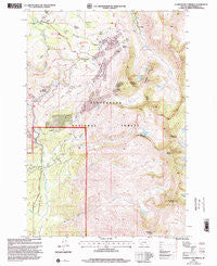 Elkhorn Hot Springs Montana Historical topographic map, 1:24000 scale, 7.5 X 7.5 Minute, Year 1997