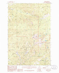 Elkhorn Montana Historical topographic map, 1:24000 scale, 7.5 X 7.5 Minute, Year 1985